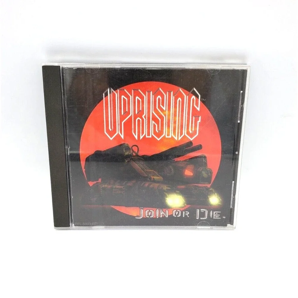 Uprising Join Or Die PC CD-ROM Computer Game 1997 The 300 Company VTG Tested